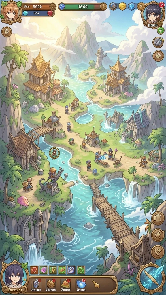 api33 - Tangkapan layar ini menunjukkan petualangan menarik dalam game.