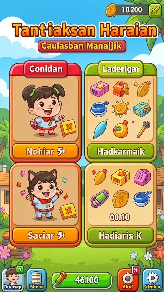 fbrp88 - Tangkapan layar memperlihatkan item yang dapat diupgrade.