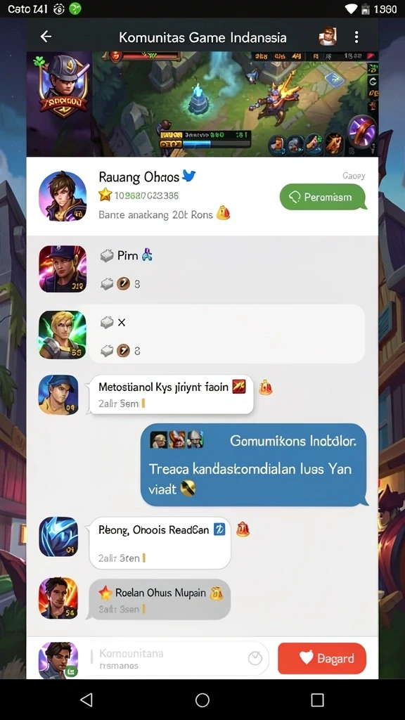 gim999 - Fitur upgrade karakter yang mudah diakses.