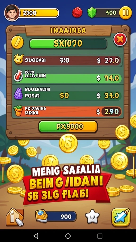 jelas777 - Tampilan antarmuka yang menarik dan mudah dipahami.