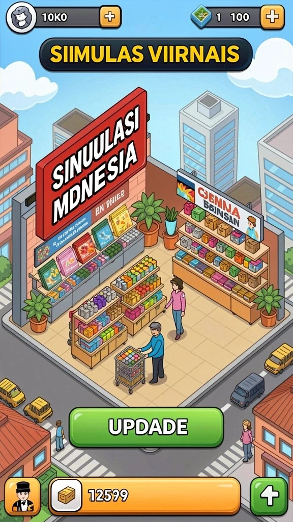 juara666 - Screenshot menampilkan level baru yang menantang.