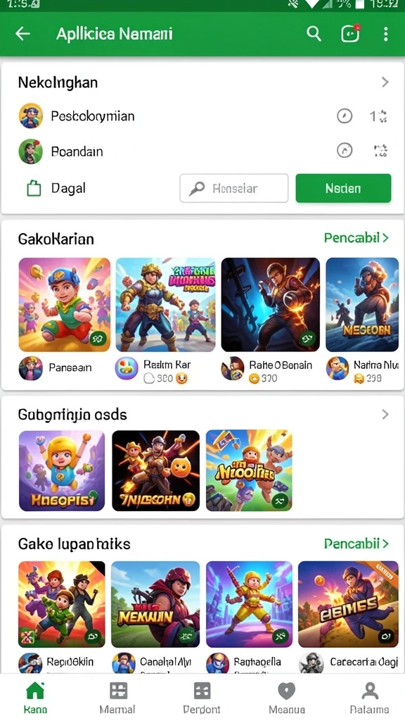 juarago - Tampilan antarmuka yang ramah pengguna.
