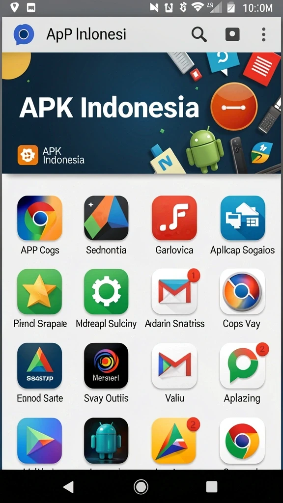 rpvip2 - Tampilan menu utama yang menarik dan mudah dinavigasi.