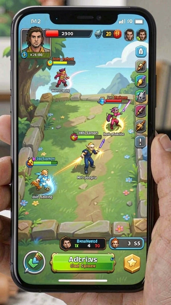 rpvip2 - Screenshot dari level menantang yang harus diselesaikan.
